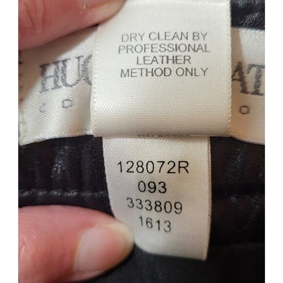 Hugo Buscati Collection Vintage Black Leather Pants Women's Size 8 - Picture 10 of 16